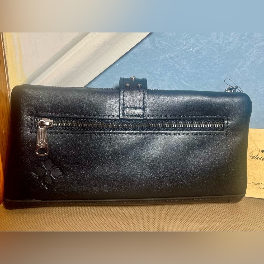 NWT Patricia Nash Annesley Luxe Ranch Leather Wallet/Wristlet - Picture 3 of 6